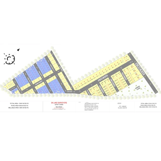 Buddha Enclave site plan
